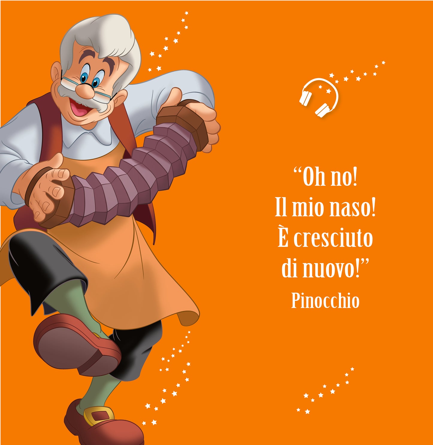 Pinocchio Leggi e ascolta con QR Code::Inquadra il Qr code e ascolta