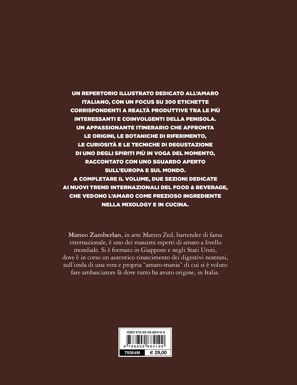 Il grande libro dell'amaro italiano