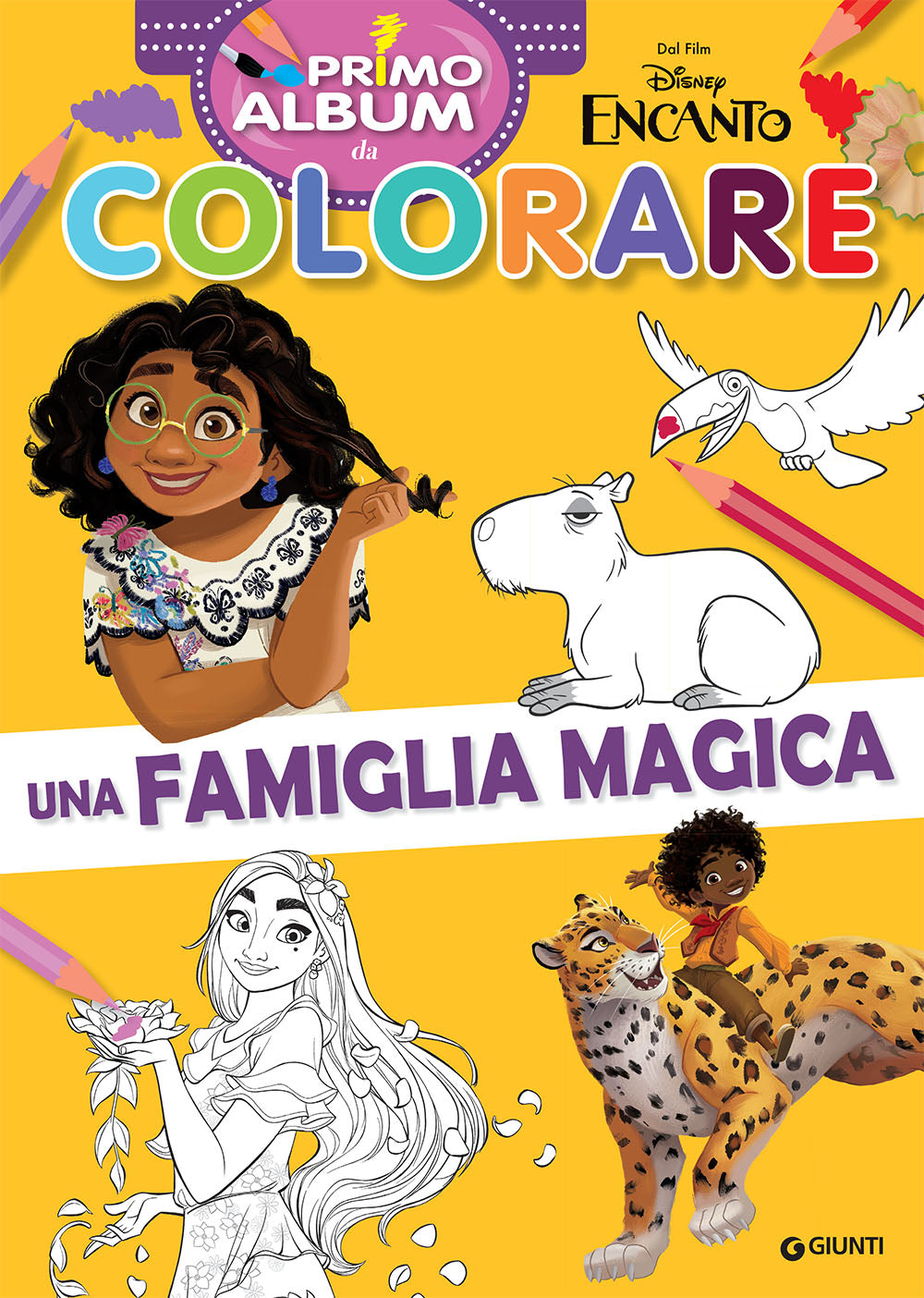 Disney Encanto Primo album da colorare::Una famiglia magica