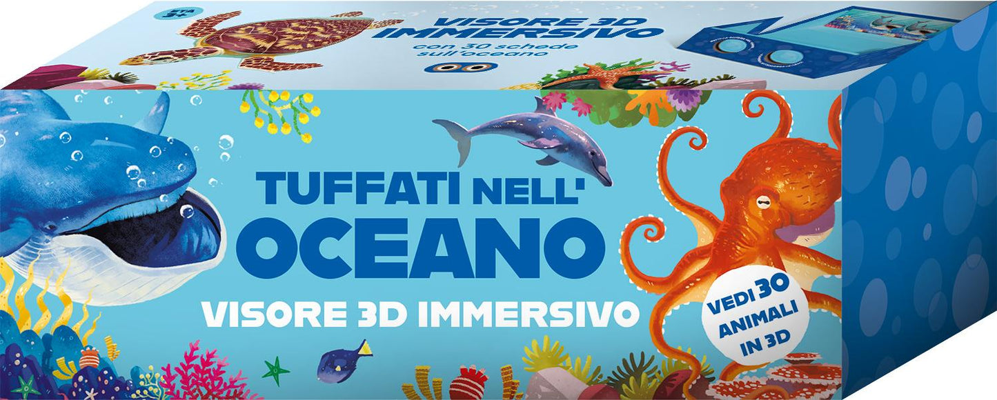 Tuffati nell'oceano::Scopri i libri scatola che diventano visori 3D super immersivi!