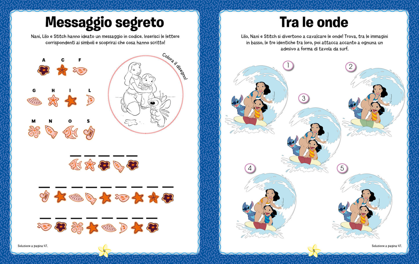 Stitch 1000 Sticker::Tanti giochi e attività