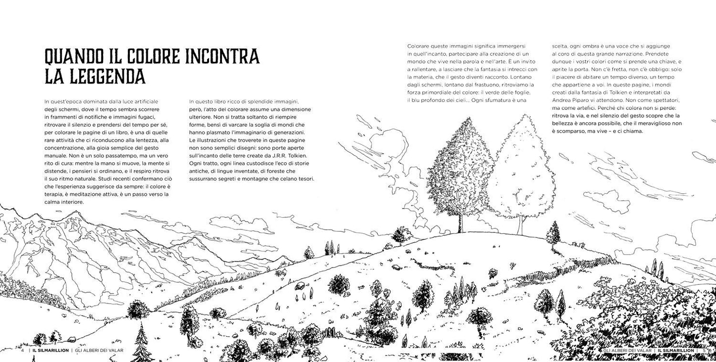 Il Mondo di Tolkien ::Colouring Book