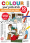 Kit 10 cartoline+foglietto+matite Leonardo