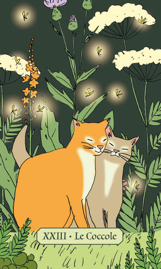 Scrigno degli oracoli - mini::Scopri il futuro con le carte divinatorie dei Gatti, delle Streghe e degli Dèi