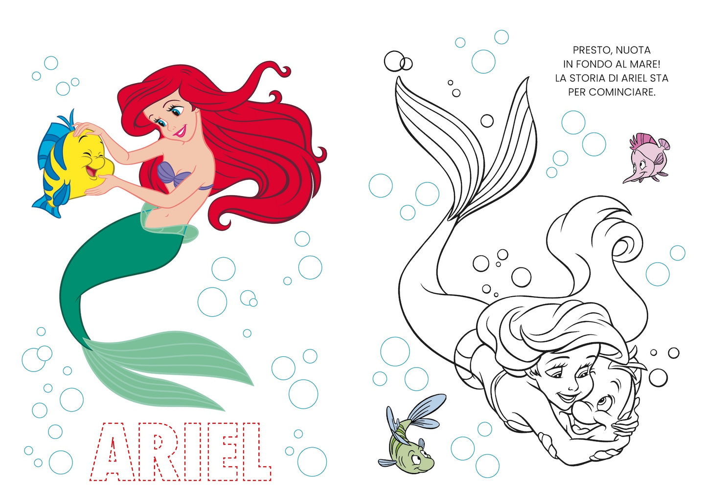 Disney Princess Disegna&colora - Tra le onde