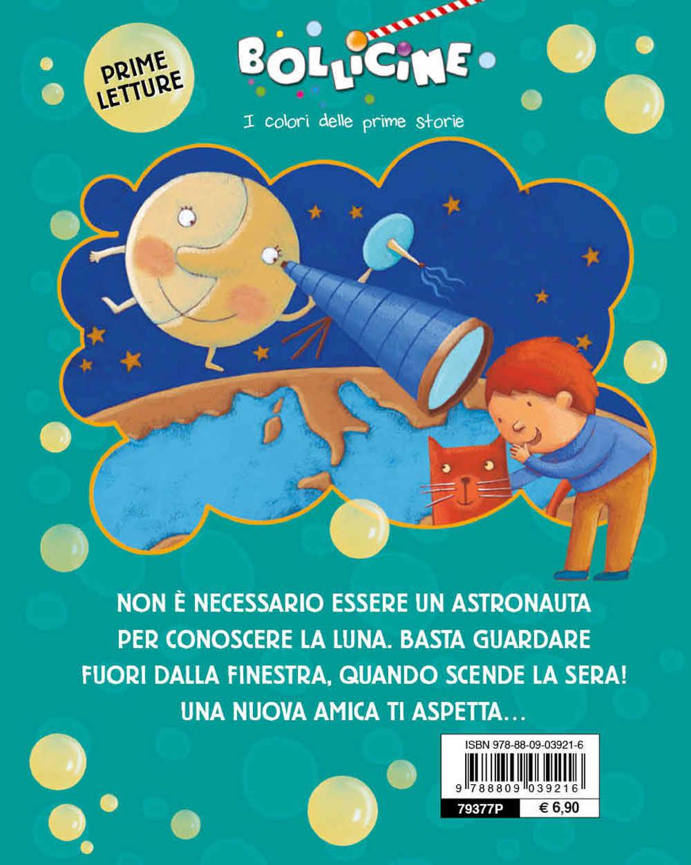 La luna sul vetro