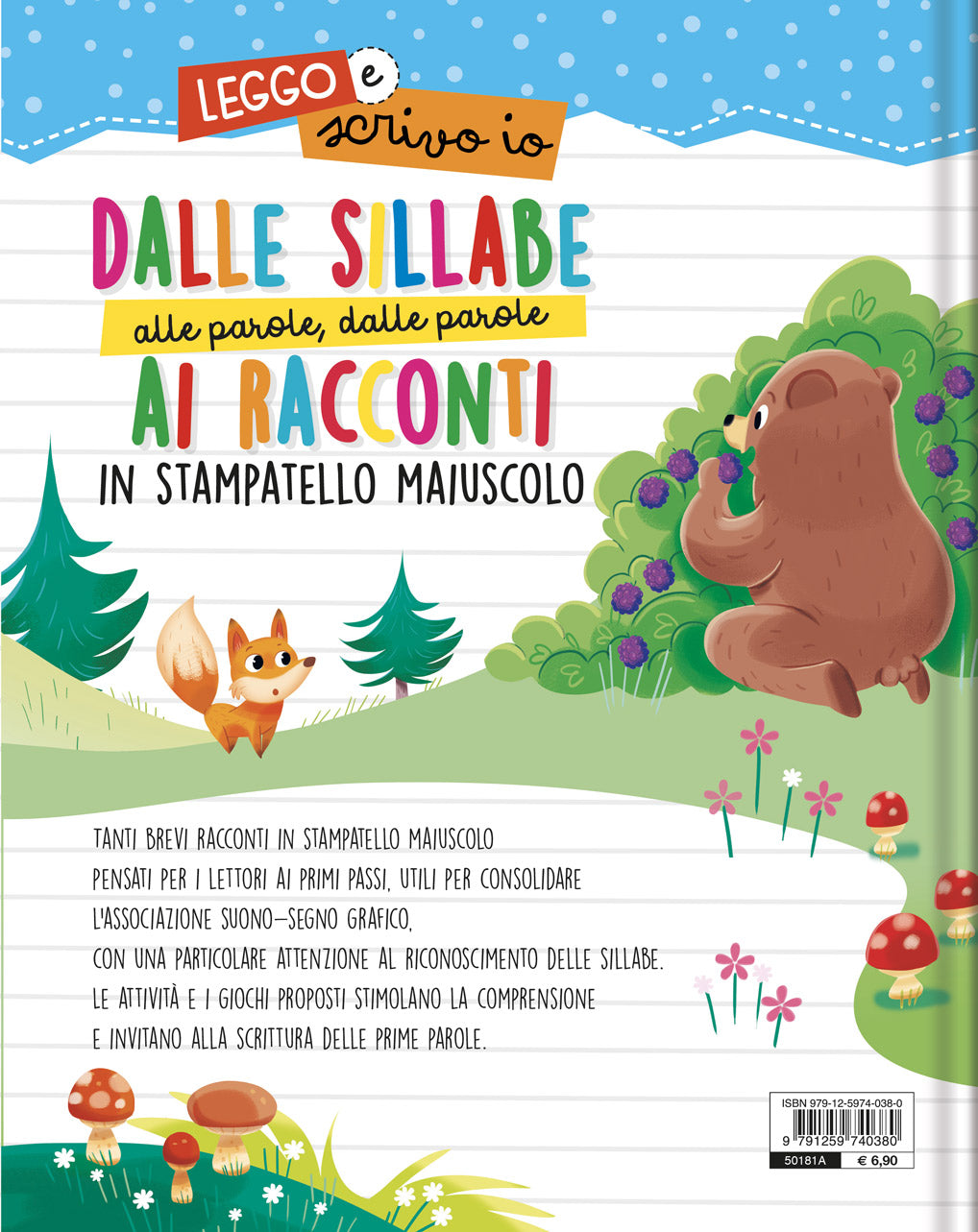 Dalle sillabe alle parole, dalle parole ai racconti::in stampatello maiuscolo
