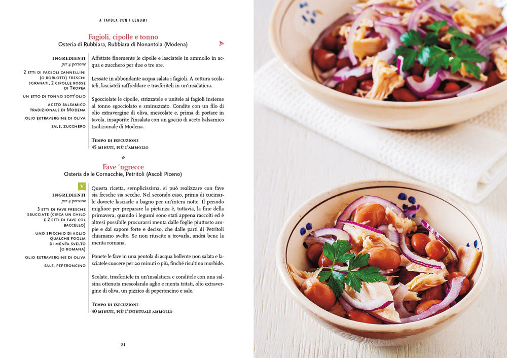 A tavola con i legumi::110 ricette della tradizione
