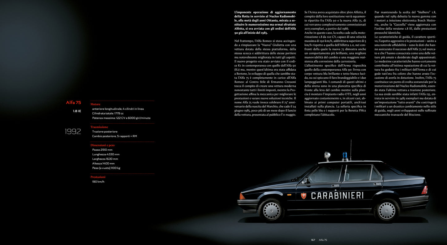 Carabinieri e Alfa Romeo ::Al servizio del Paese