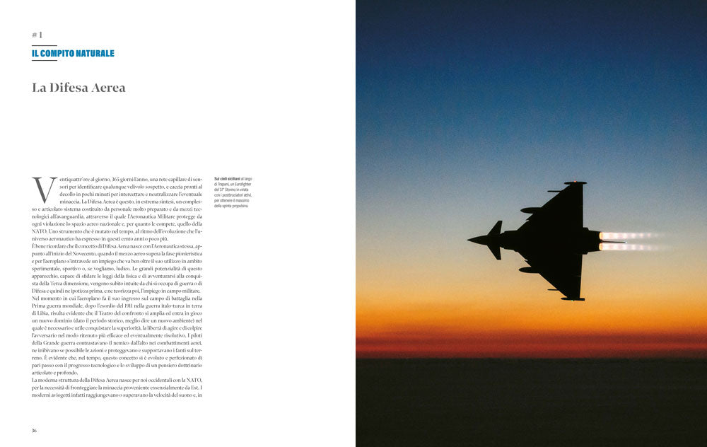 Aeronautica Militare. La difesa viene dal cielo::Identità, uomini e mezzi