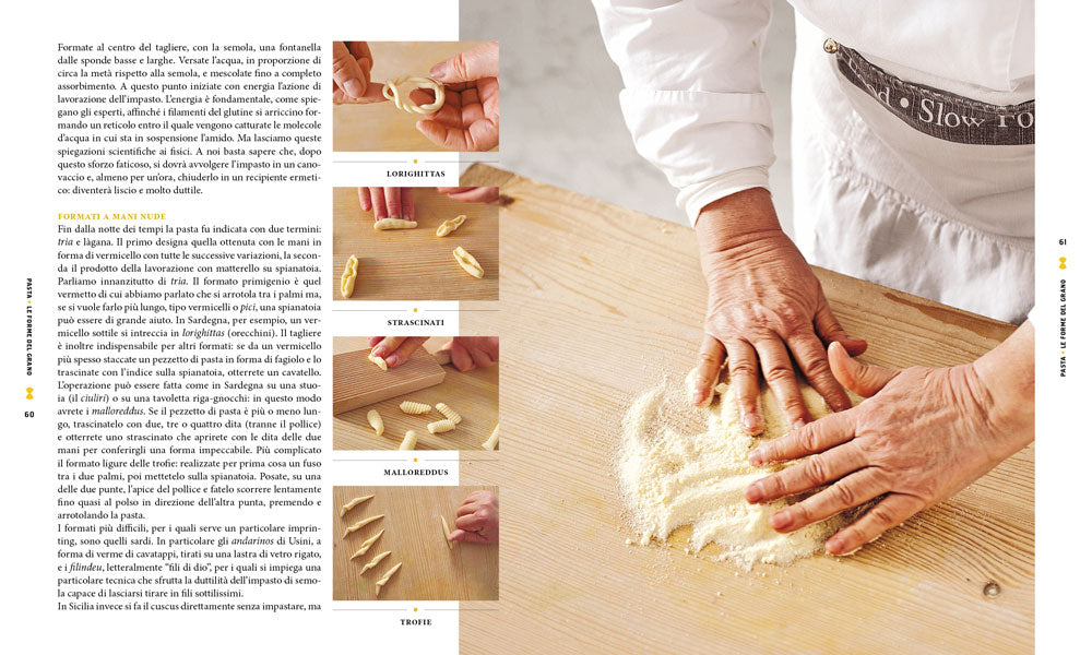 Pasta. Le forme del grano ::Le forme del grano