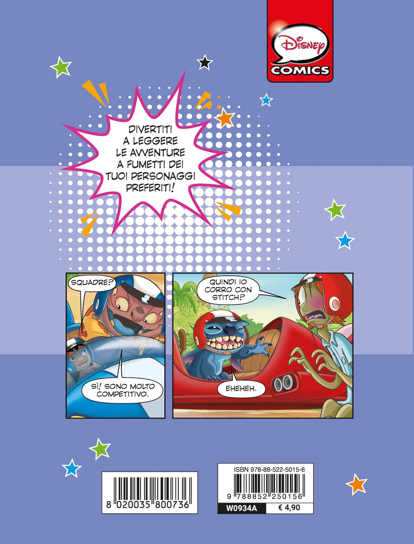 Stitch Prime letture a fumetti!::Impara a leggere con le storie a fumetti!