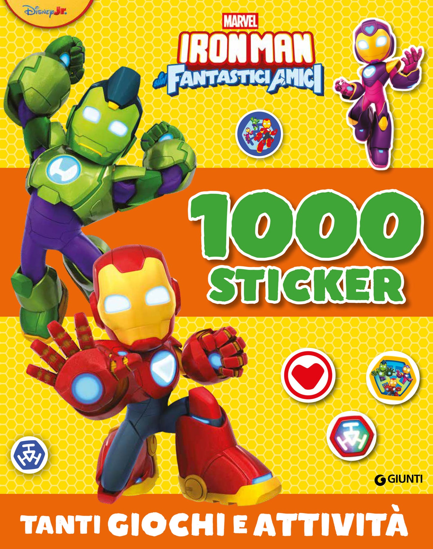 Iron Man e i suoi fantastici amici 1000 Sticker::Tanti giochi e attività