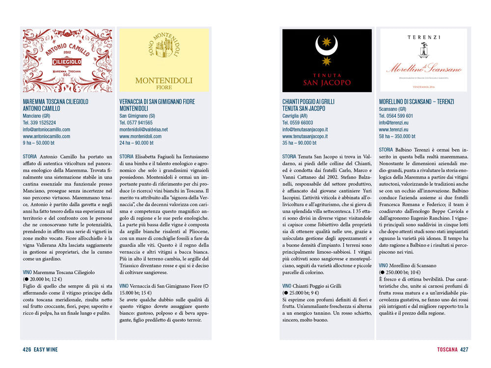 Easy wine::Guida facile ai vini italiani
