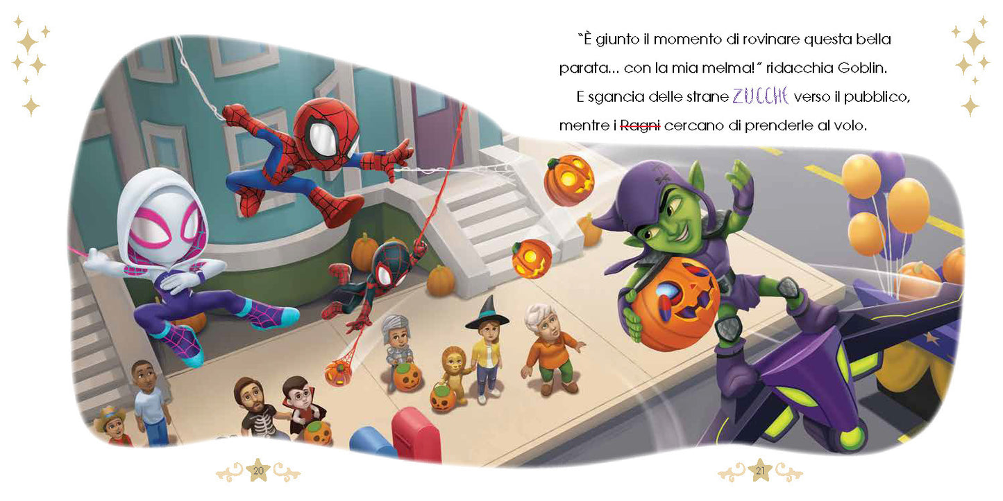 Spidey Prime storie della buonanotte::Eroi scaccia paura