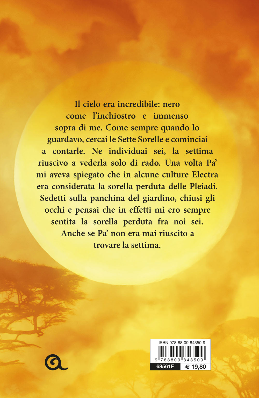 La ragazza del sole::Le sette sorelle