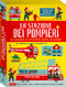 La stazione dei pompieri::La squadra di soccorso entra in azione! Contiene: libro di 32 pagine, stazione-scenario, modellini da staccare e assemblare