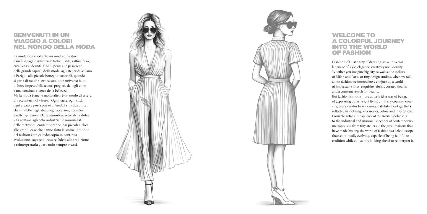 I LOVE FASHION. COLORING BOOK::Coloring book