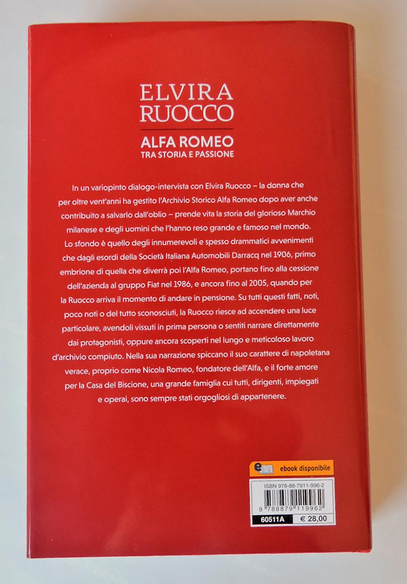 ELVIRA RUOCCO Alfa Romeo, tra storia e passione ::Alfa Romeo, tra storia e passione