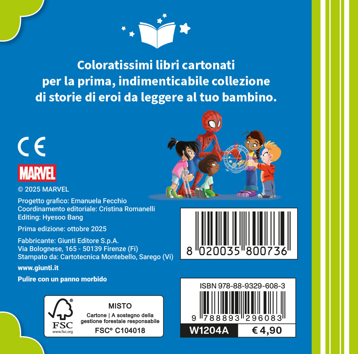 Spider-Man L'animaletto scomparso I Librottini::Marvel Beginnings