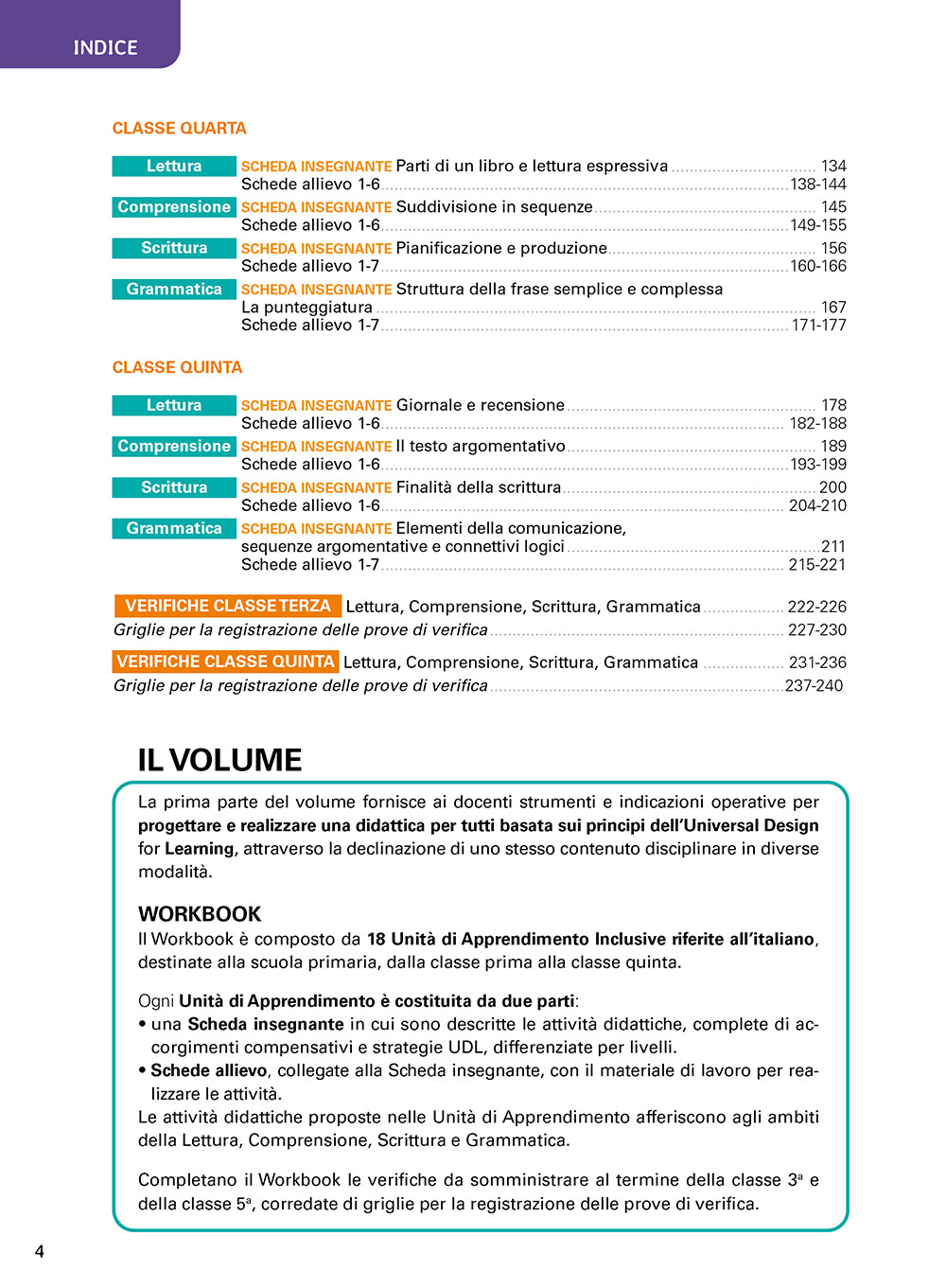 Unità di Apprendimento di Italiano per la Scuola Primaria ::Una programmazione didattica per tutti basata sui principi dell'UDL
