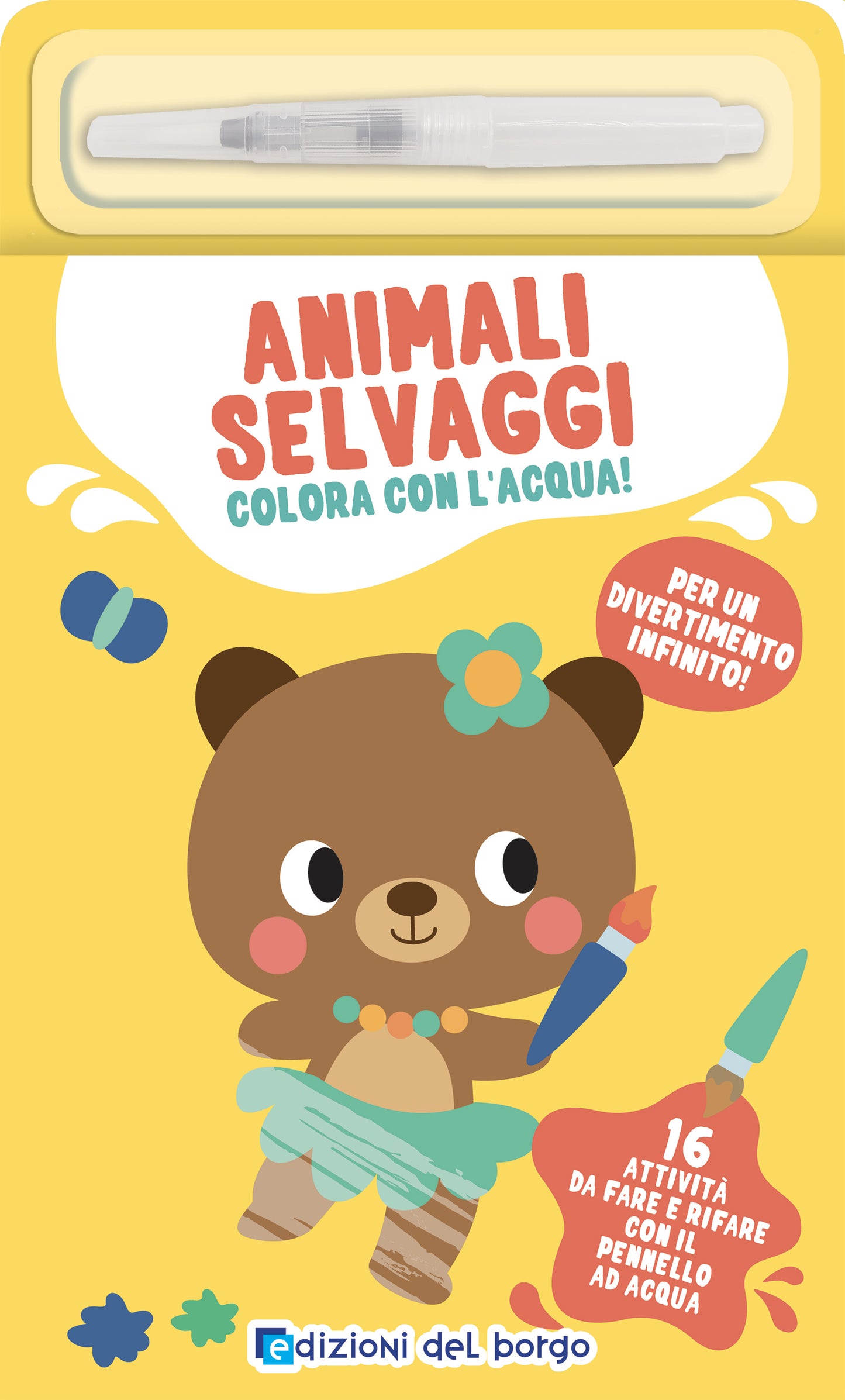 Animali selvaggi::Colora con l'acqua