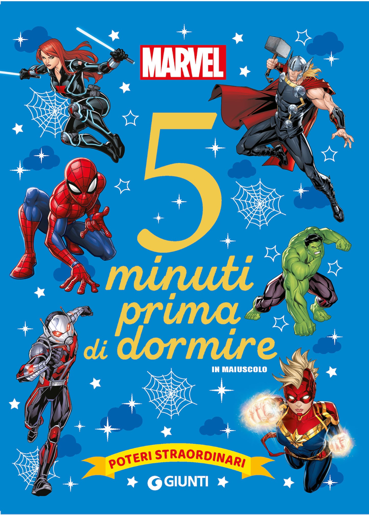 Marvel 5 minuti prima di dormire - in maiuscolo::Poteri straordinari