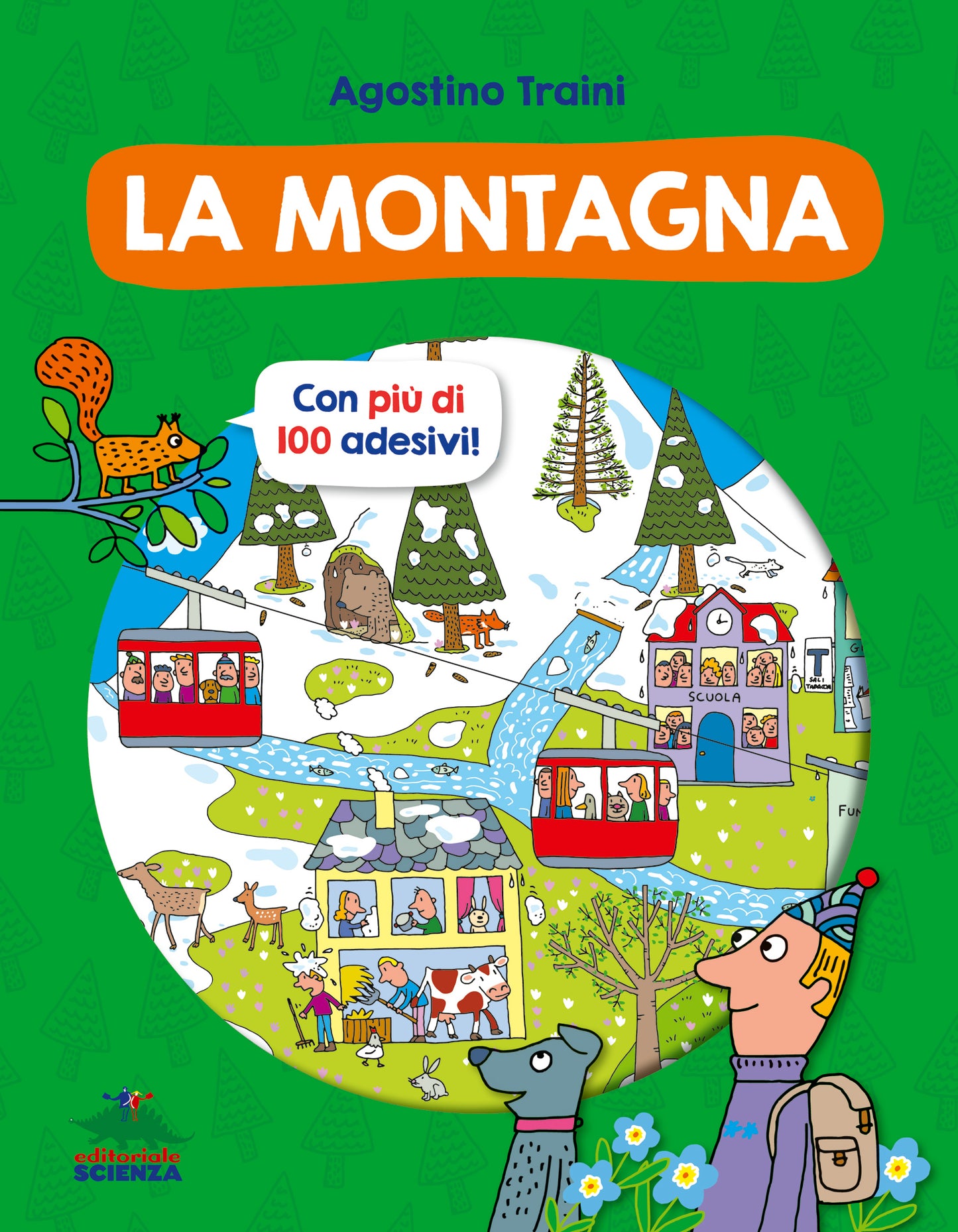 La montagna::Con più di 100 adesivi!