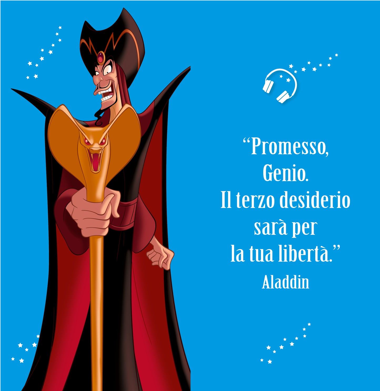 Aladdin Leggi e ascolta con QR Code::Inquadra il Qr code e ascolta