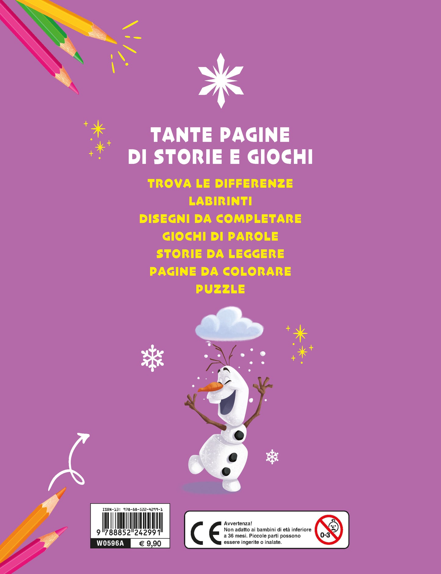 Frozen Il Tuttolibro delle sfide::Enigmistica Storie Passatempi per un divertimento senza fine!
