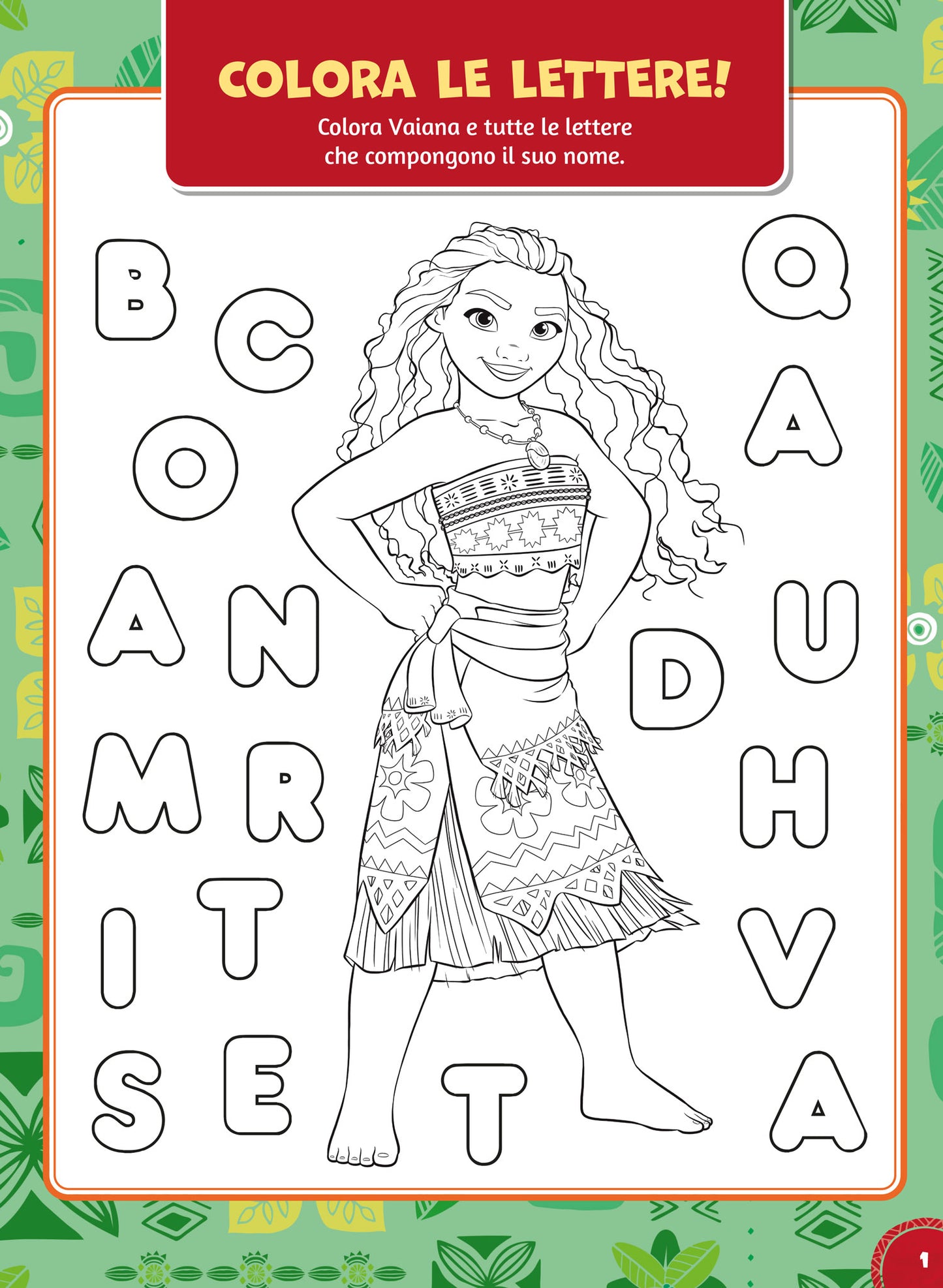Disney Oceania 500 Sticker::Tante attività con Vaiana e i suoi amici