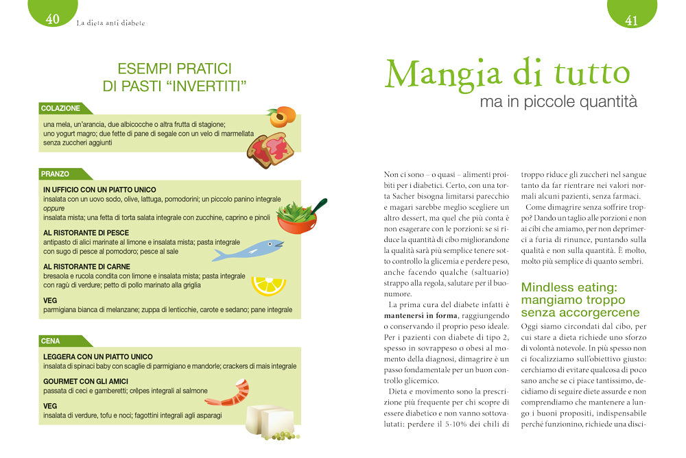 La dieta antidiabete::Consigli e ricette per combatterlo e prevenirlo