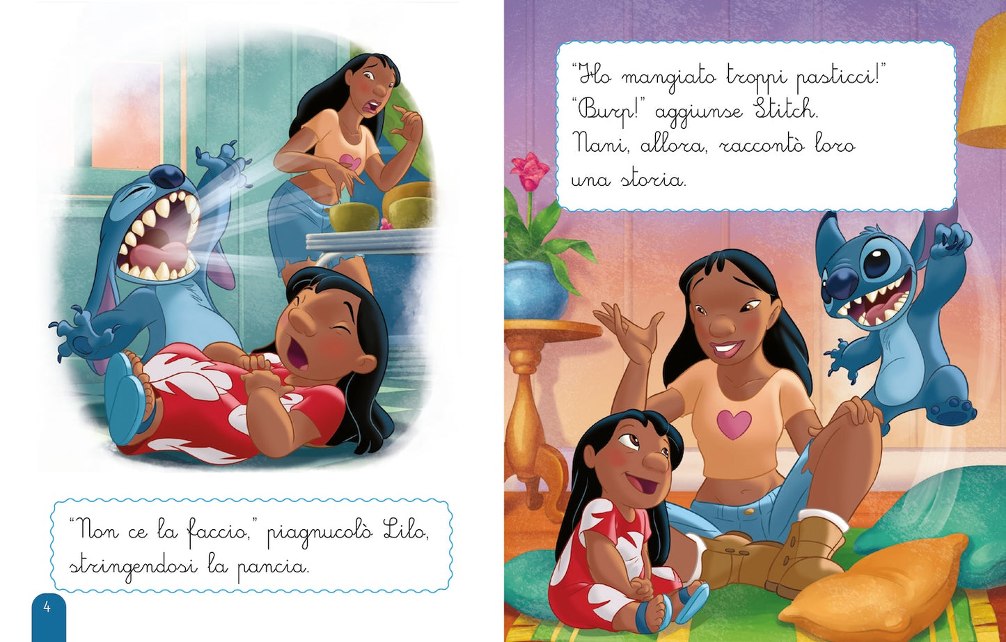 Lilo&Stitch Leggo in corsivo La strega delle caramelle::Per primi lettori