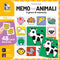 Memo degli animali::Il gioco di memoria