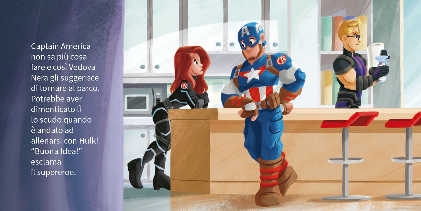 Captain America Dov'è il tuo scudo? I Librottini::Marvel Beginnings