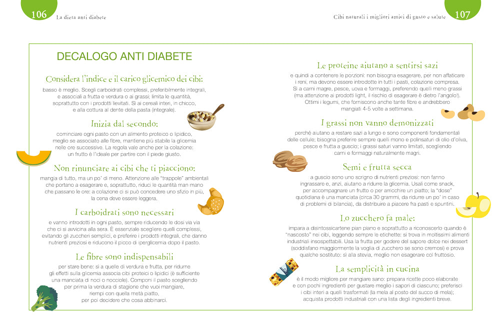 La dieta antidiabete::Consigli e ricette per combatterlo e prevenirlo