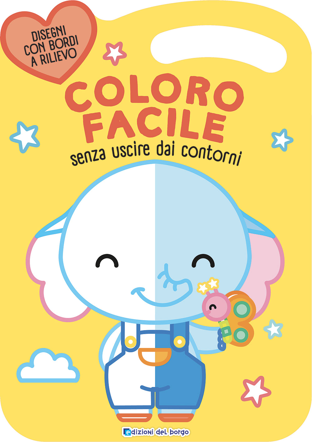 Coloro facile - Elefante::senza uscire dai contorni