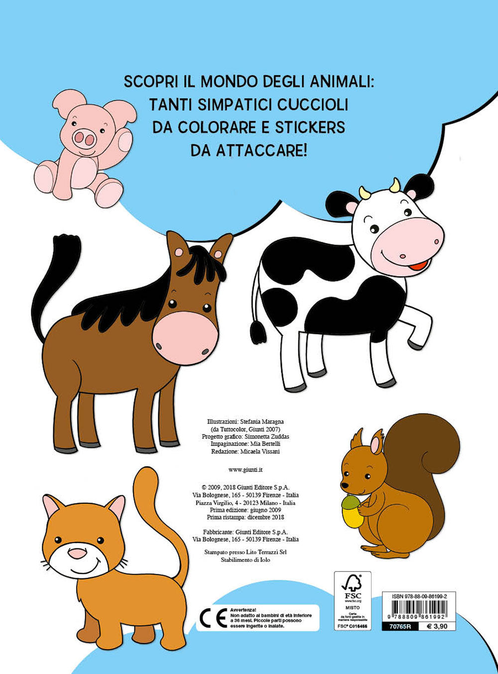 Colora e gioca con i cuccioli::Con stickers