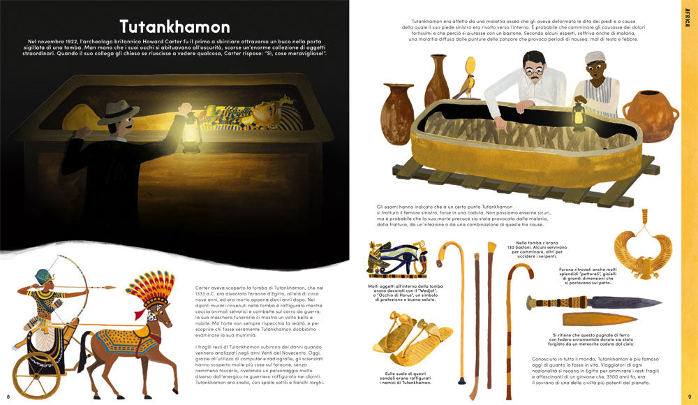 Scheletri e mummie::Storie e segreti dall’oltretomba