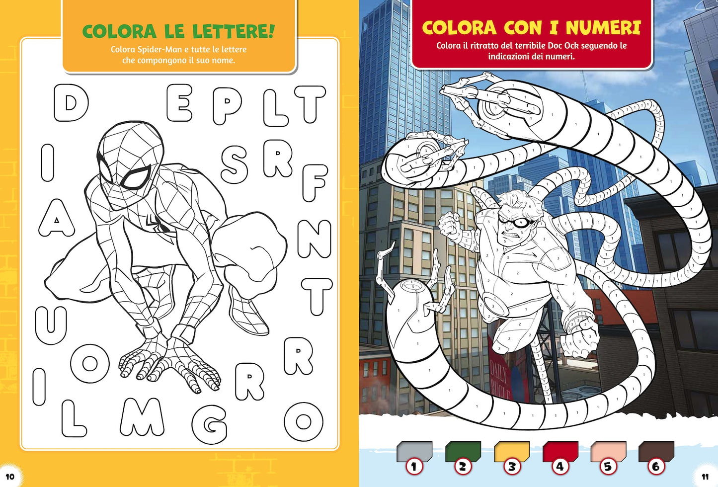 Spider-Man 500 Sticker::Tante attività con i tuoi supereroi