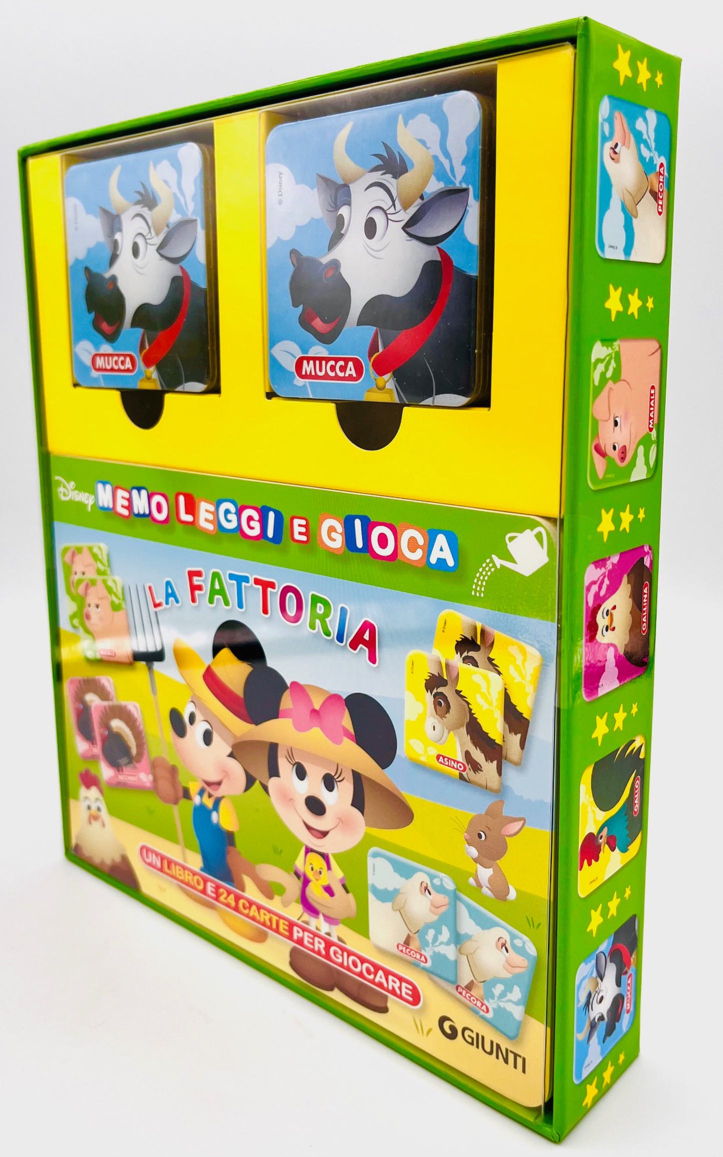 Fattoria Memo Book::Memo Leggi e gioca - Un libro e 24 carte per giocare