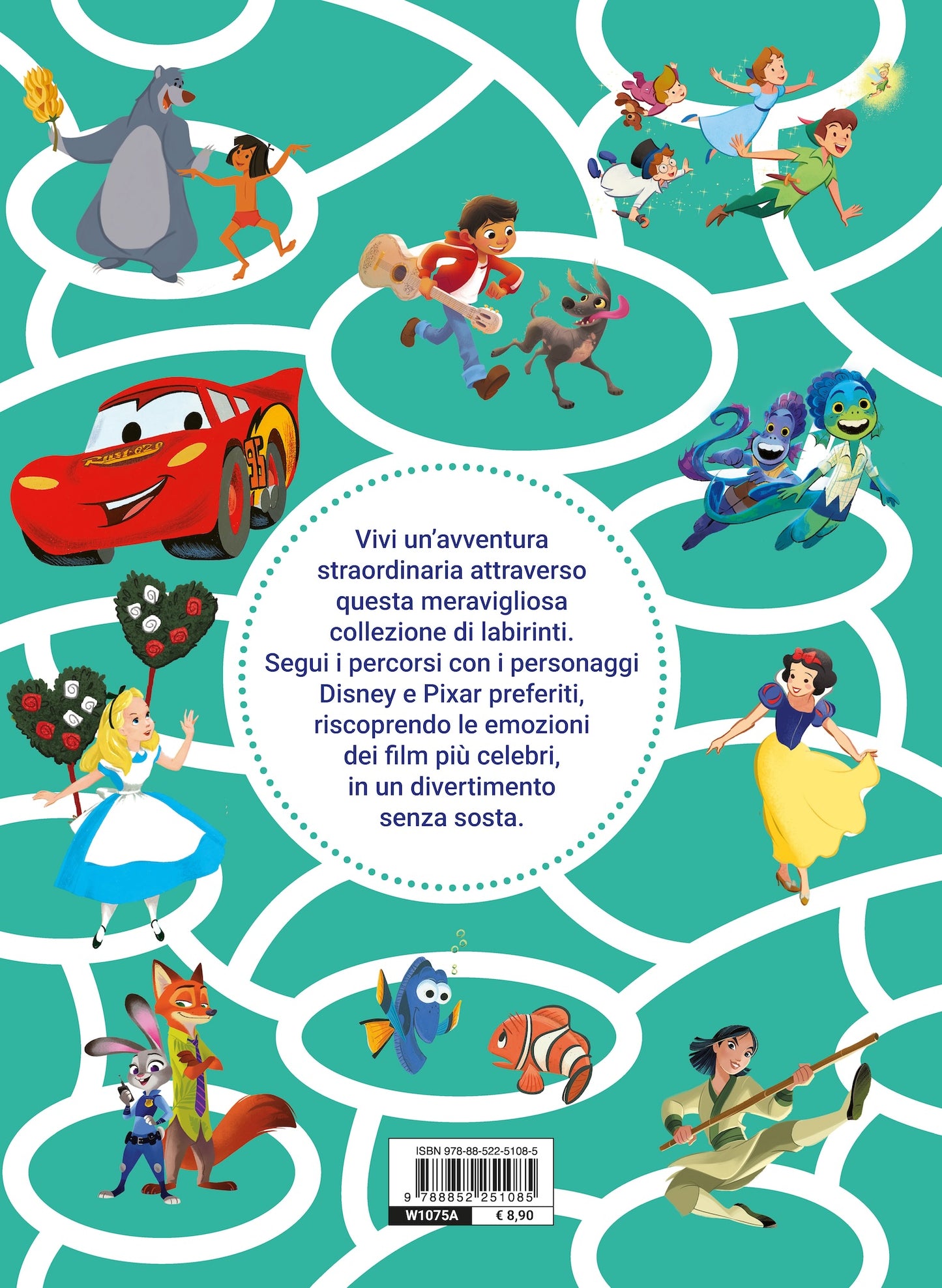 Labirinti Disney ::100 pagine per esplorare i mondi incantati della magia
