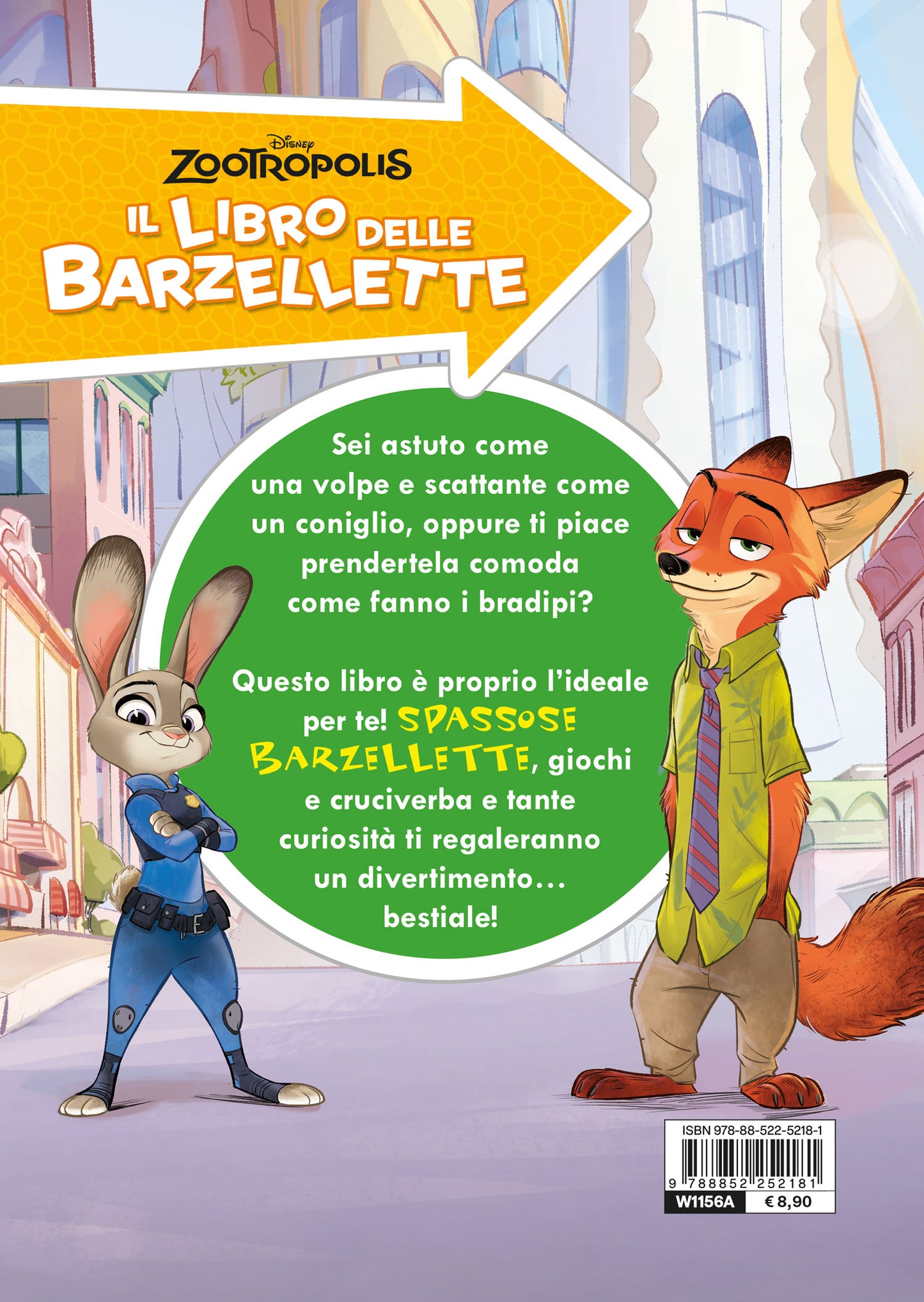 Zootropolis Il libro delle barzellette::Con scherzi da volpe e giochi da bradipi