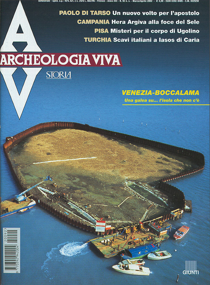 Archeologia Viva n. 92 - marzo/aprile 2002::Rivista bimestrale