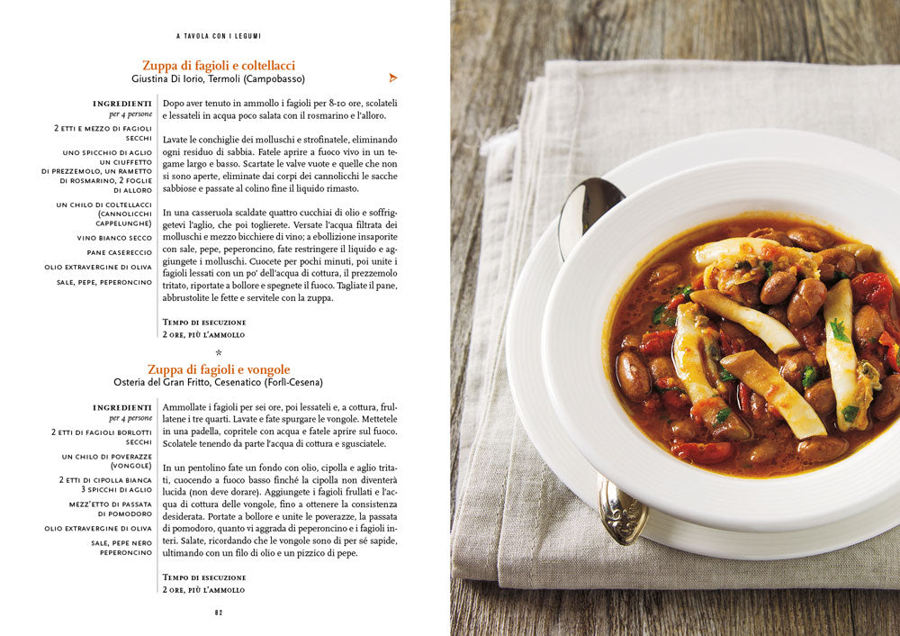 A tavola con i legumi::110 ricette della tradizione