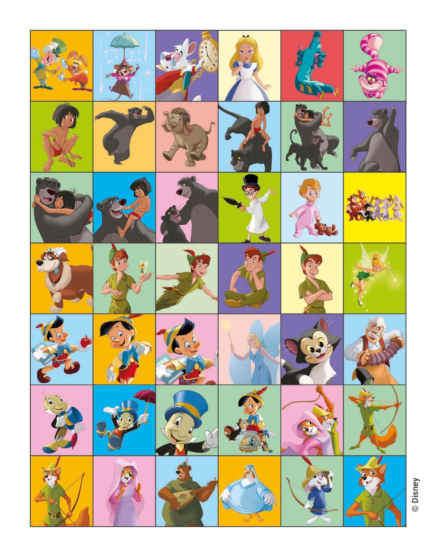 Mini Staccattacca e colora Disney Classics::Più di 60 adesivi