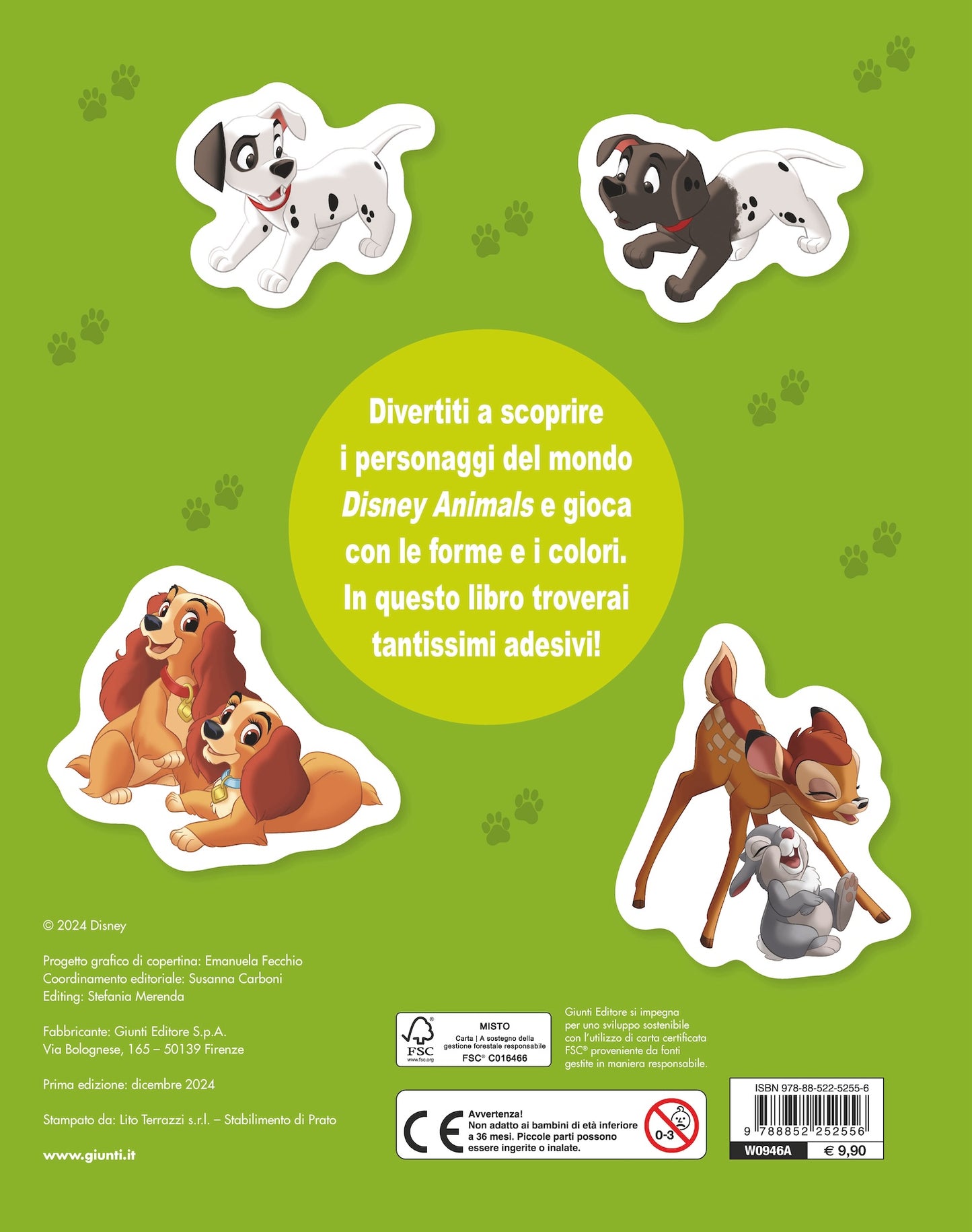 Disney Animals Super Staccattacca::Gioca, attacca, impara con più di 200 adesivi