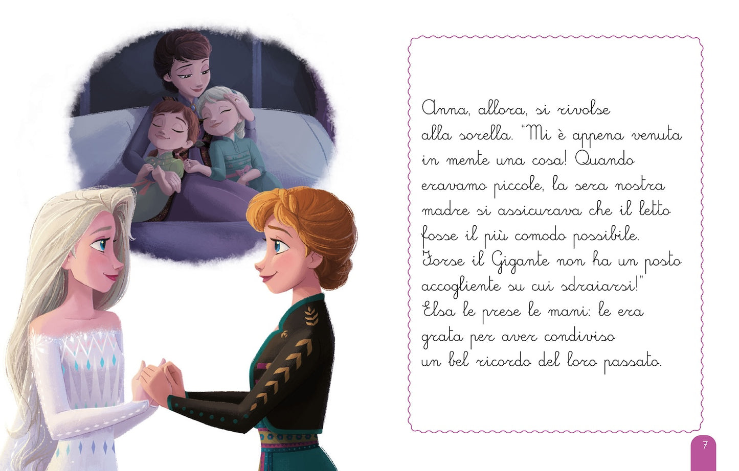 Frozen Leggo in corsivo Il gigante senza sonno::Per primi lettori