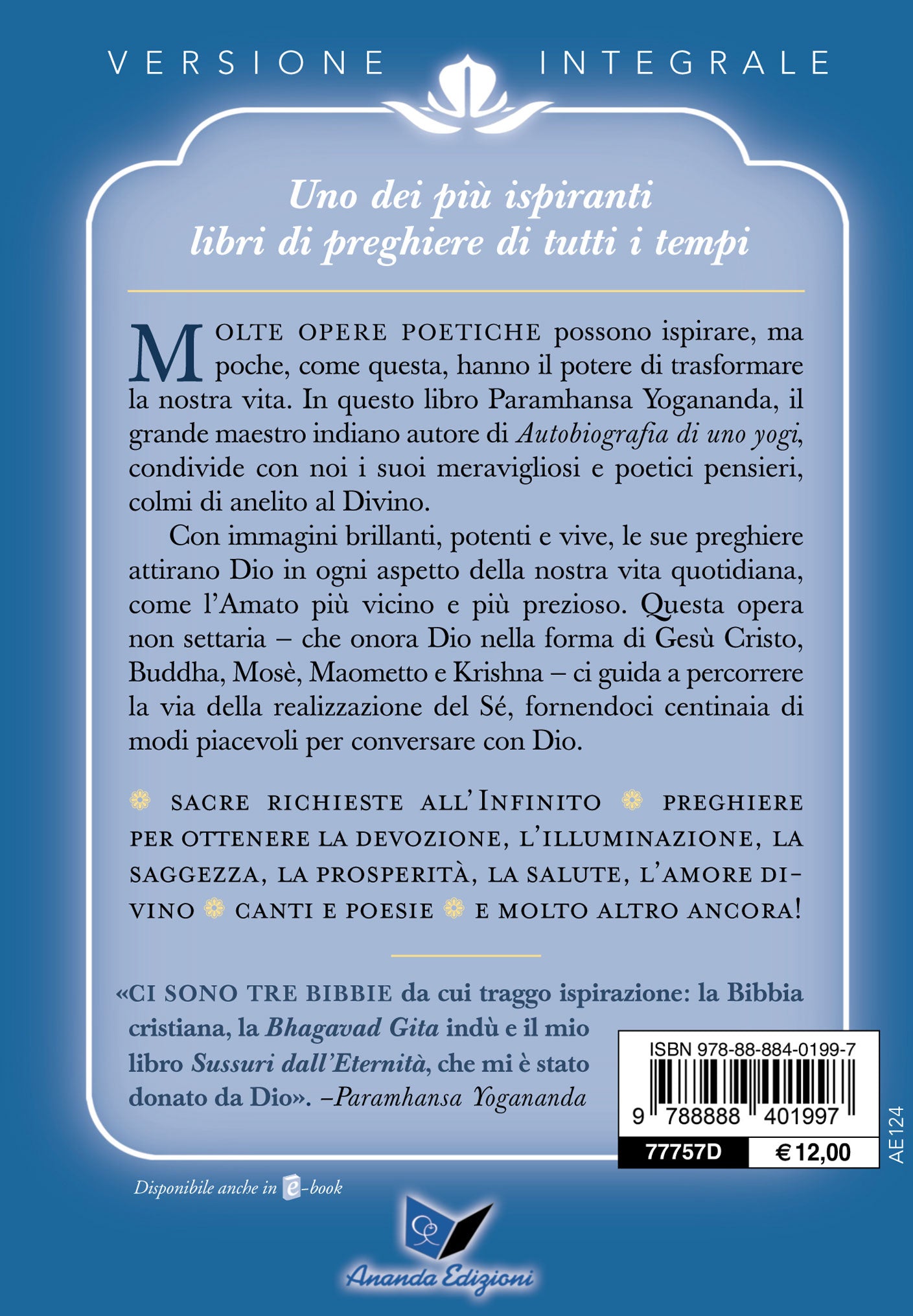 Sussurri dall'Eternità::Il libro delle preghiere esaudite - Versione Integrale