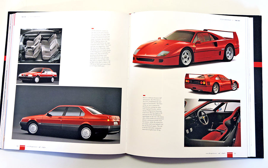 Pininfarina::Masterpieces of style